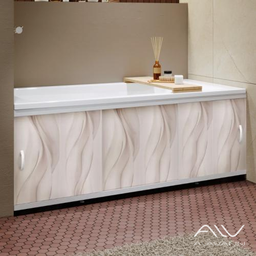 Экран под ванну Respect 170 дым