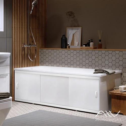 Экран под ванну Respect 150 белый