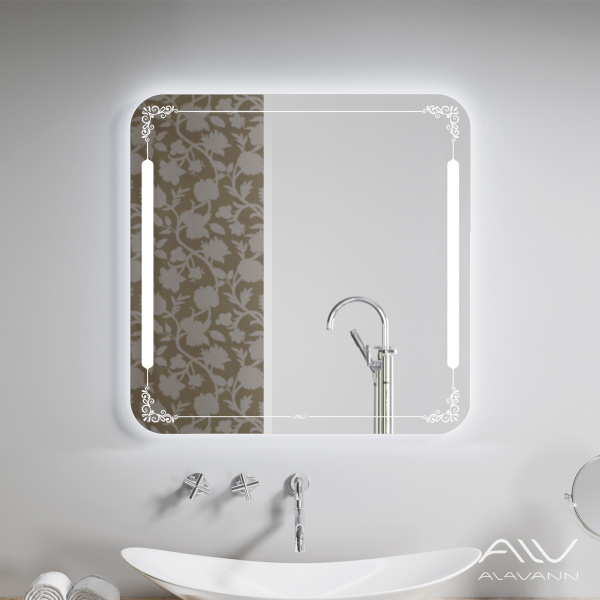 Зеркало Vintage 80 с подсветкой - изображение 1