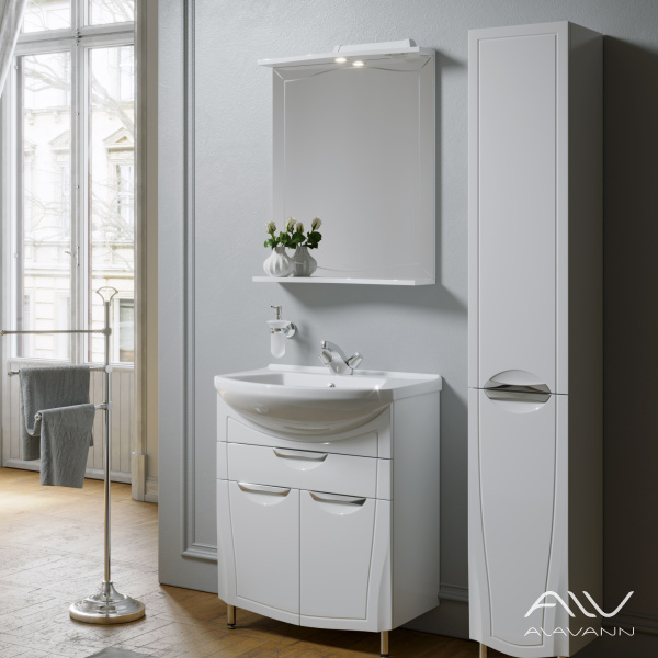 Зеркало с подсветкой и полкой Monaco 60-01 - изображение 4