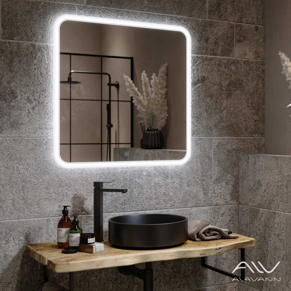 Зеркало Anna 70 с подсветкой - изображение 3