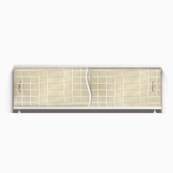 Экран под ванну Премьер 150 плитка бежевая - изображение 1