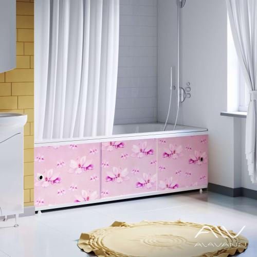 Экран под ванну Оптима Decor 150 магнолия