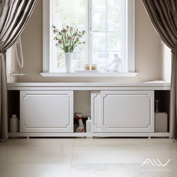 Экран под ванну Ametist 150 см МДФ белый - изображение 4