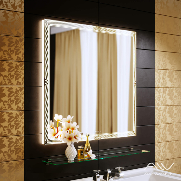 Зеркало Sonata 80 с подсветкой - изображение 2