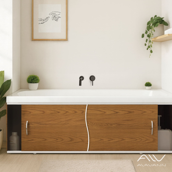 Экран под ванну Elit 170 дуб светлый - изображение 2