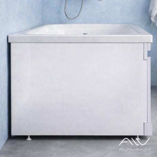 Экран под ванну МДФ Soft 70 см торцевой левый, белый