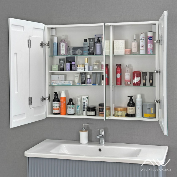 Зеркальный шкаф-трюмо Cosmetic Light 100 с подсветкой - изображение 3