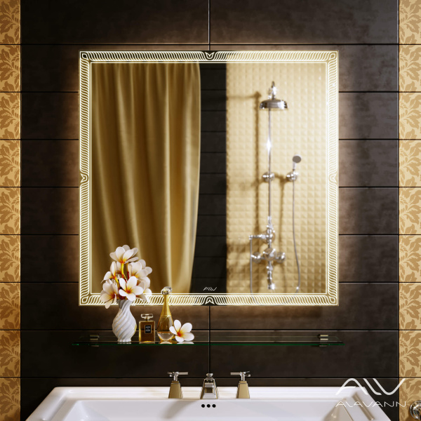 Зеркало Sonata 80 с подсветкой - изображение 1