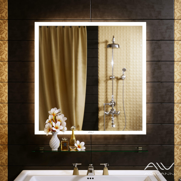 Зеркало Bella-35 80 с подсветкой - изображение 1