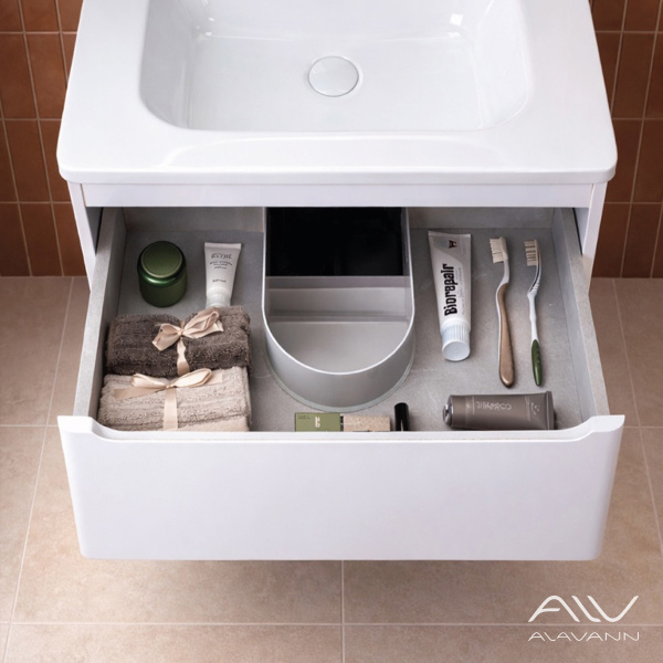 Тумба с раковиной Радо 60 белый - изображение 2