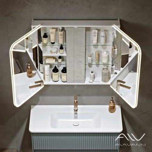 Зеркальный шкаф-трюмо Cosmetic Light 100 с подсветкой