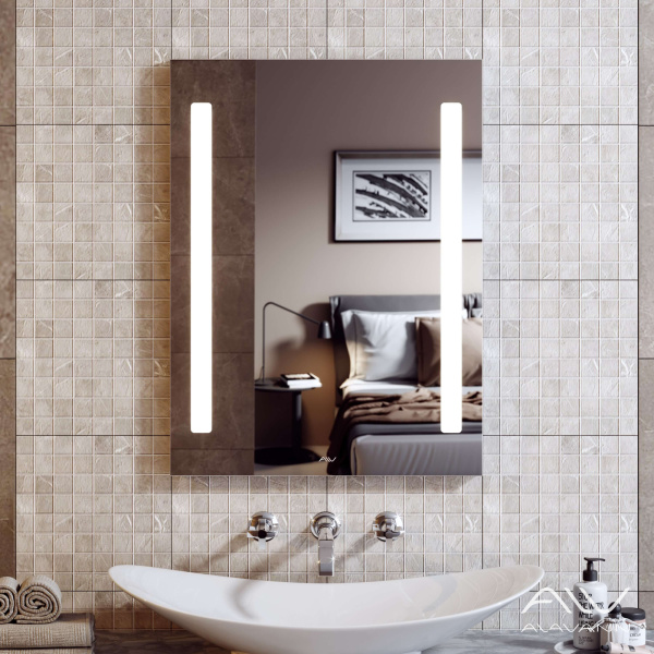 Зеркало Neve Duo 60 с подсветкой - изображение 1