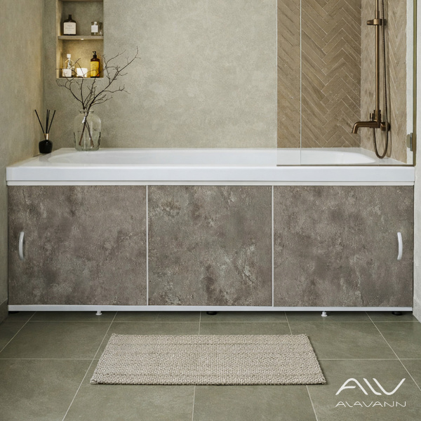 Экран под ванну Elegant 170 бетон - изображение 1