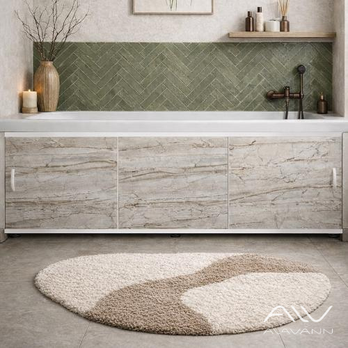 Экран под ванну Elegant 150 бежевый сланец