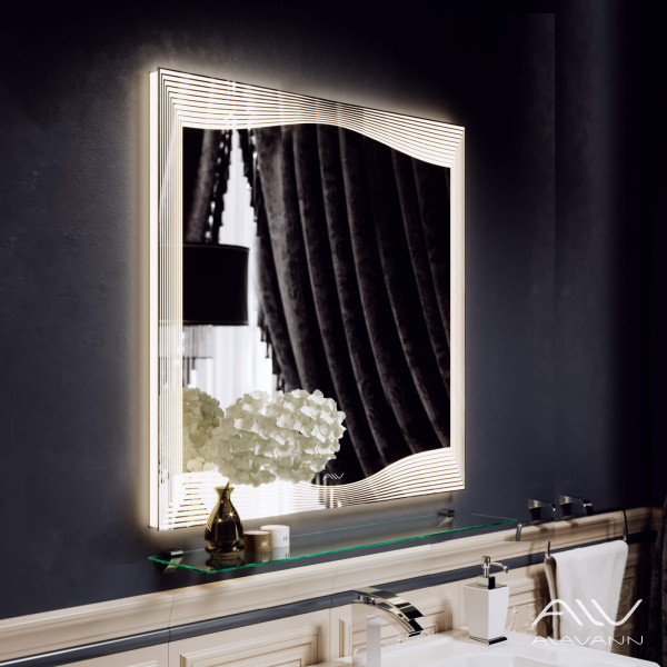 Зеркало Monaco 70 с подсветкой - изображение 2