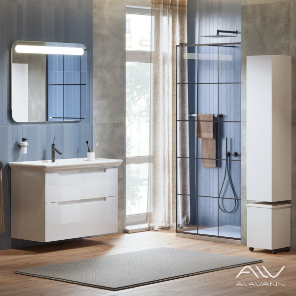 Комплект мебели Berta 105 белый - изображение 7