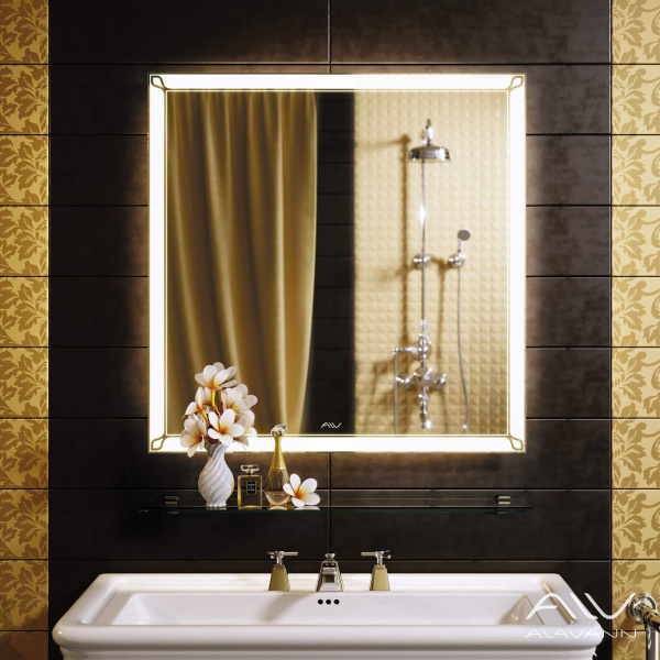 Зеркало Retro 80 с подсветкой - изображение 1