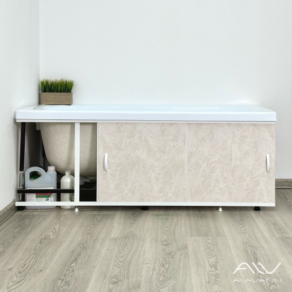 Экран под ванну Respect 150 айвори фон - изображение 2