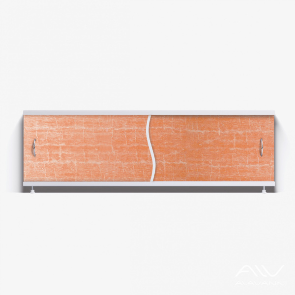 Экран под ванну Премьер 150 крем - изображение 1