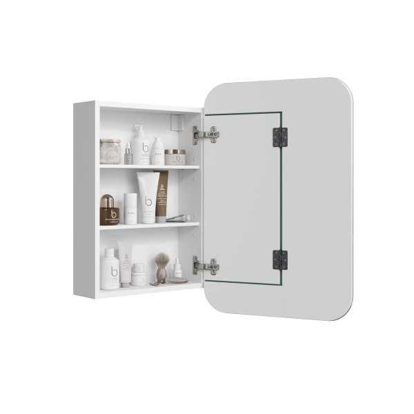 Зеркальный шкаф Cosmetic 50 с приближением - изображение 7