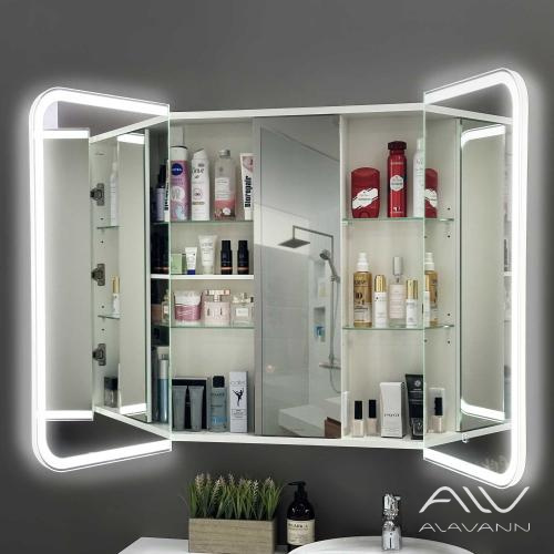 Зеркальный шкаф-трюмо Cosmetic Light 80 с подсветкой
