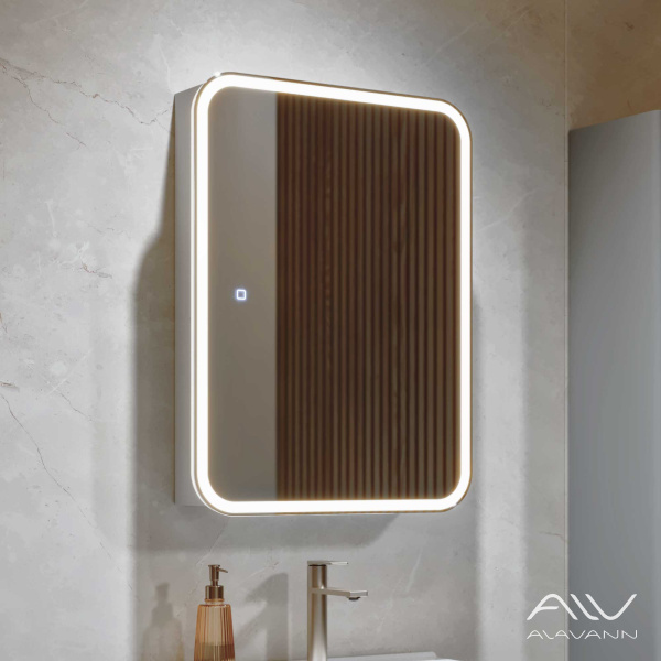 Зеркальный шкаф Cosmetic Light 50 с подсветкой и приближением - изображение 10