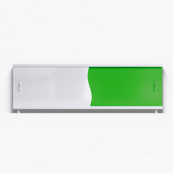 Экран под ванну Комби 170 салатовый - изображение 1